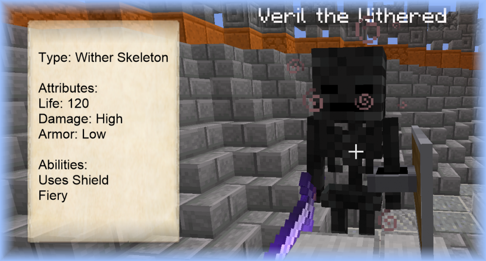 Wither skeleton boss II