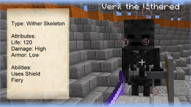 Wither skeleton boss II