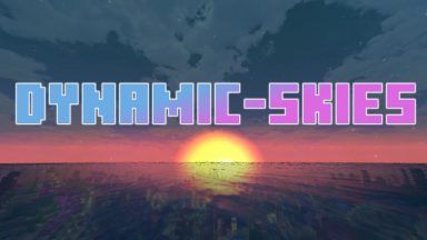 Dynamic Skies Lively Colors Texture Pack Para Minecraft 1.19.4, 1.18.2, 1.17.1