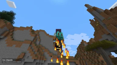volando con jetpack