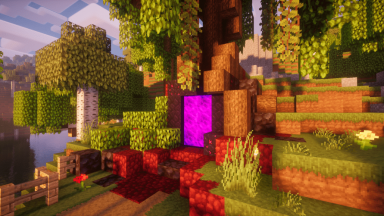 Avalon Texture Pack portal del nether