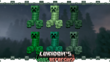 Mobs Refreshed Texture creepers