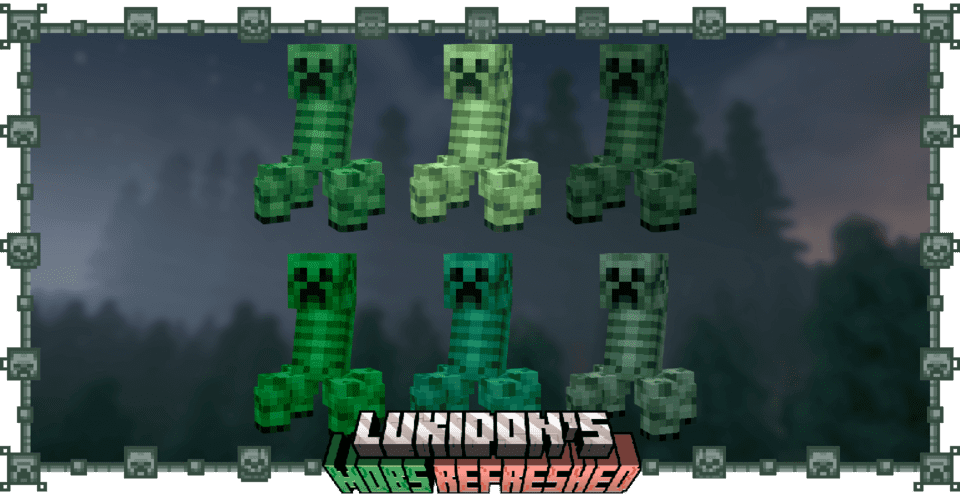 Mobs Refreshed Texture creepers