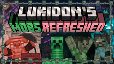 Mobs Refreshed Texture Pack Para Minecraft 1.20.1, 1.19.4
