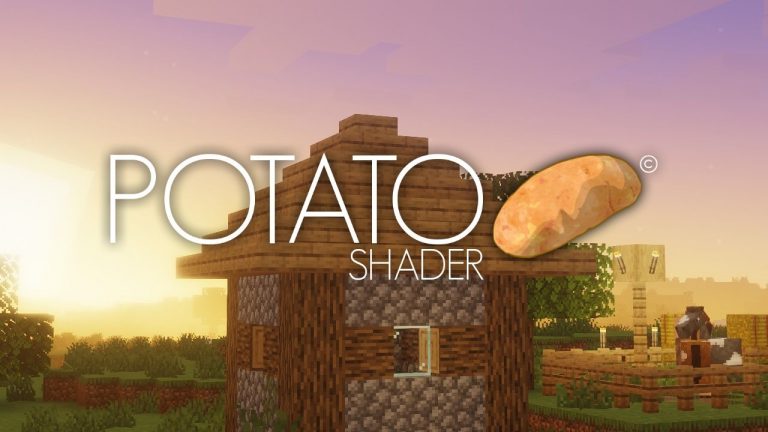 Nostalgia shaders 1.20 1. Potato шейдеры. Картошка шейдер. Potato Shaders 1.16.5. Potato Shaders 1.12.2.