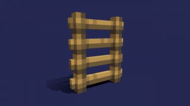 3D Ladders Texture Pack Para Minecraft 1.20.1, 1.19.4, 1.18.2