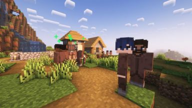 Human Player Villagers Texture Pack