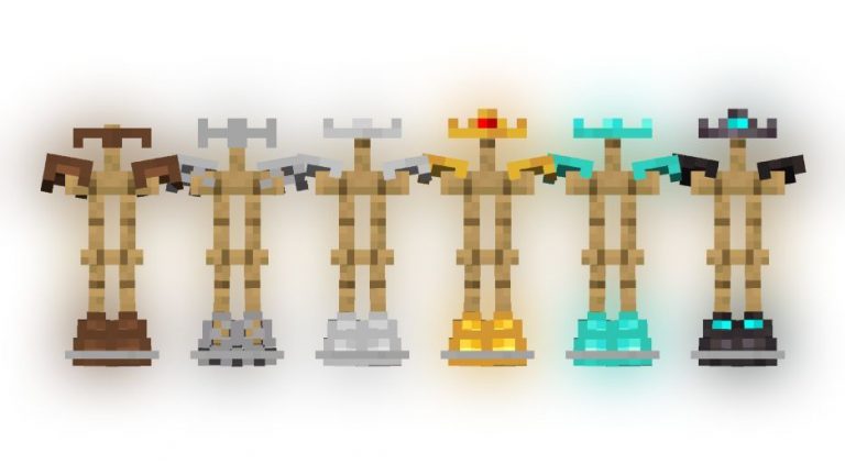 Glowing 3D Armor Texture Pack Para Minecraft 26.2, 26.1.2, 1.21.11 ...
