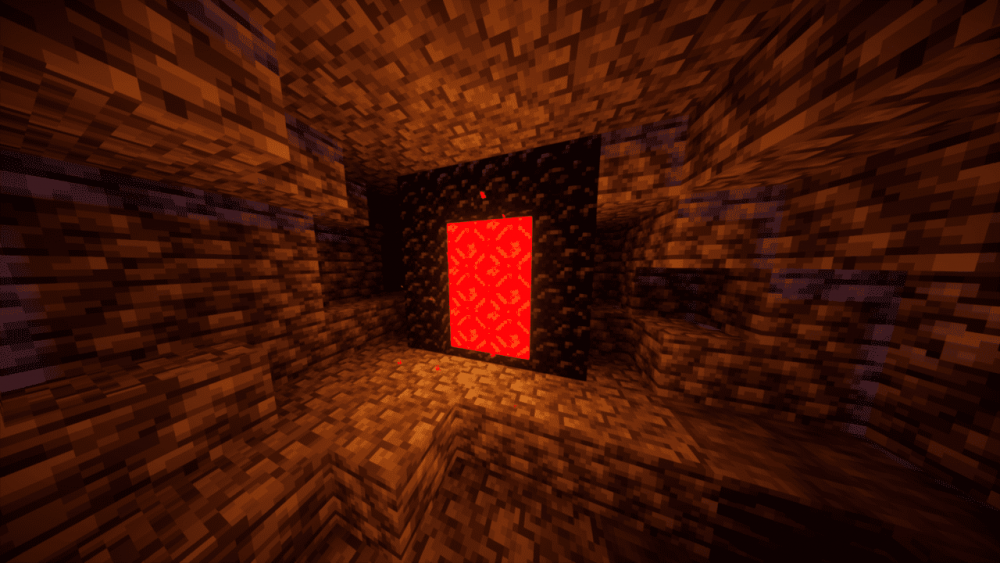 Red Nether Portal