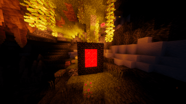 Red Nether Portal Texture Pack