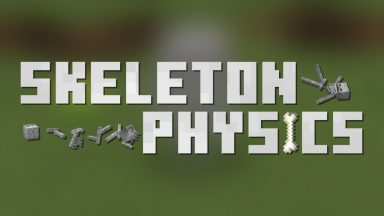 Skeleton Physics Texture Pack Para Minecraft 1.20.1, 1.19.2