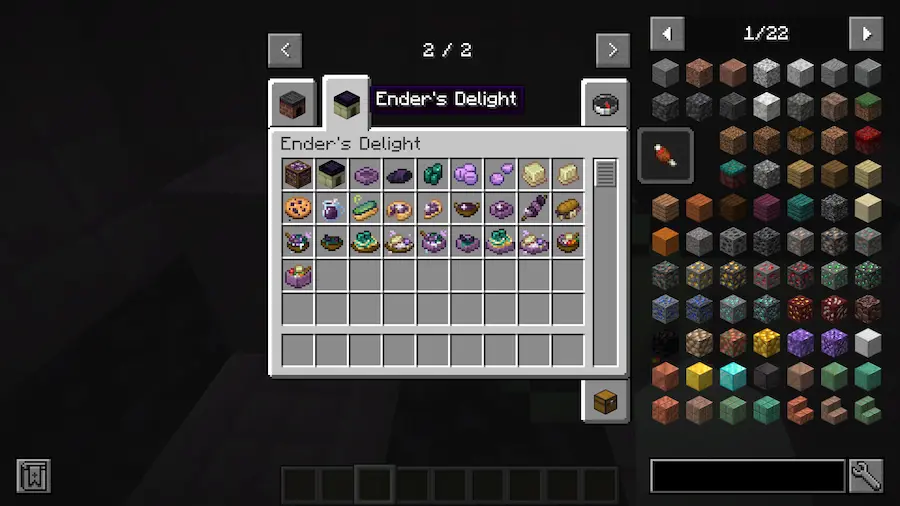 Ender's Delight items