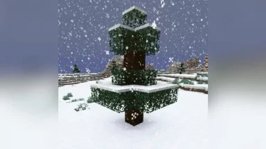 Snow Under Trees Mod Para Minecraft 1.20.1, 1.19.4, 1.18.2, 1.17.1, 1.16.5