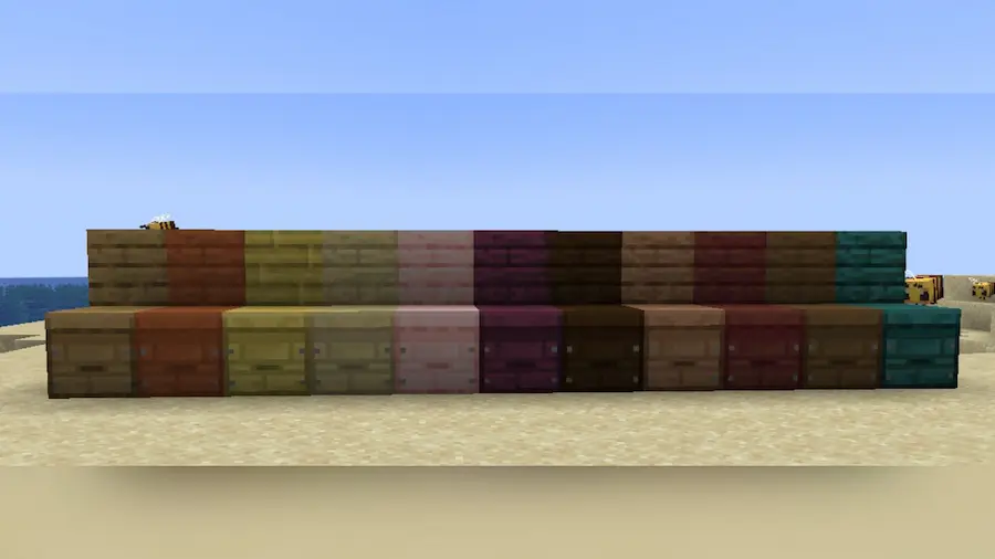Vista previa de Variant Beehives Mod para Minecraft