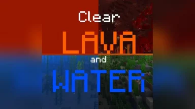 Clear Lava and Water Texture Pack