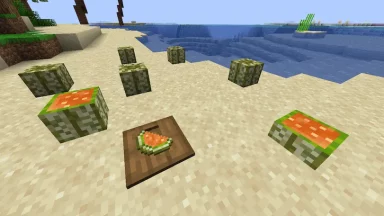 melones rebanados
