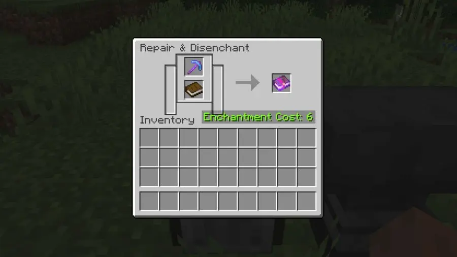 Vista previa de Grind Enchantments Mod para Minecraft