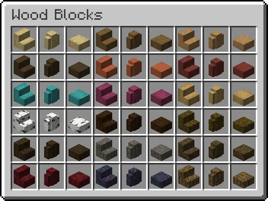 bloques de madera