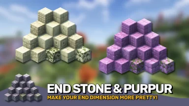 variantes de bloques de piedra del end