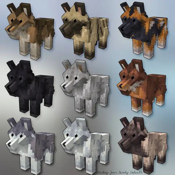 variantes de lobos