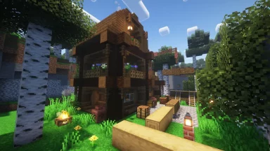casa en el bosque
