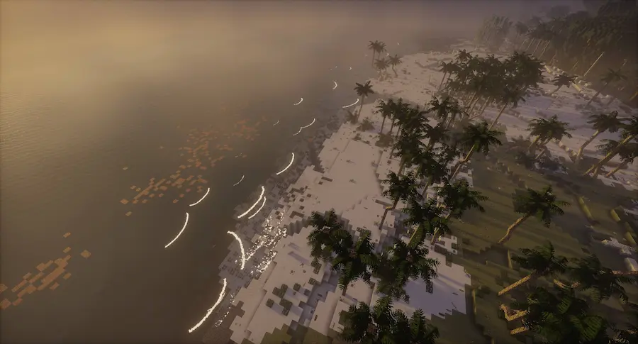 Vista previa de Coastal Waves Mod para Minecraft