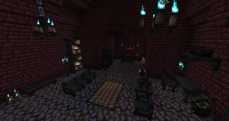 decoracion del nether