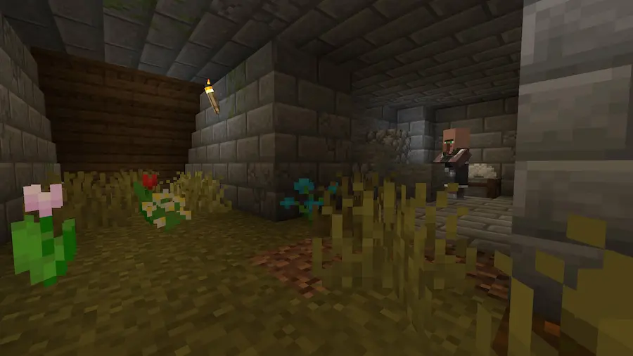 Vista previa de Underground Villages Mod para Minecraft