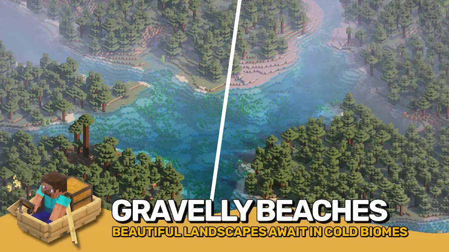 Vista previa de Climate Rivers Mod para Minecraft