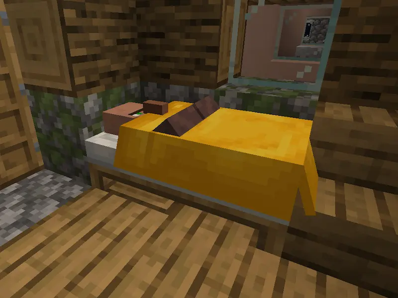 cama amarilla