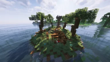 isla en medio del oceano