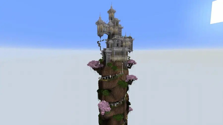Vista previa de Tryzz’s Parkour Spiral Mapa para Minecraft