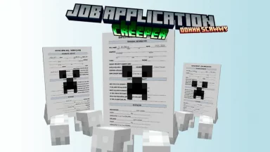 Job Application Creeper Texture Pack