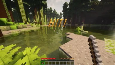 Animación de cuando pica un pez
