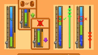 guía visual de cómo funciona el minijuego