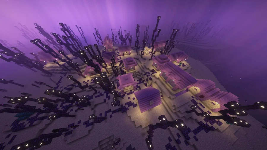 Vista previa de Ender Villages Mod para Minecraft