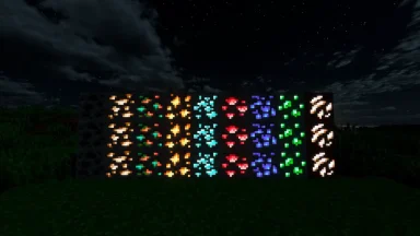 Minerales iluminados
