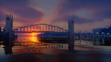 atardecer