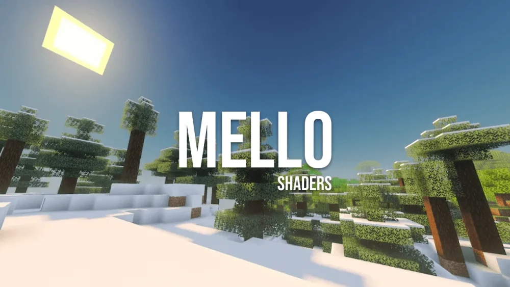 Vista previa de Mello Shaders para Minecraft