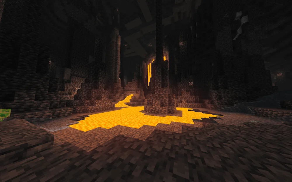 iluminacion en cueva