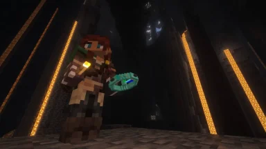 Explorando en una cueva