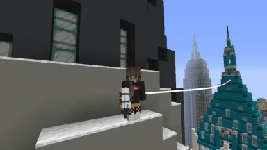 encima de un edificio alto