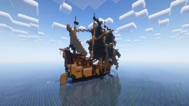 Barco vista trasera