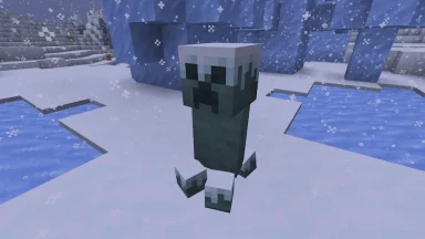 creeper en la nieve