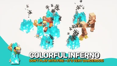Dyed Flames Mod