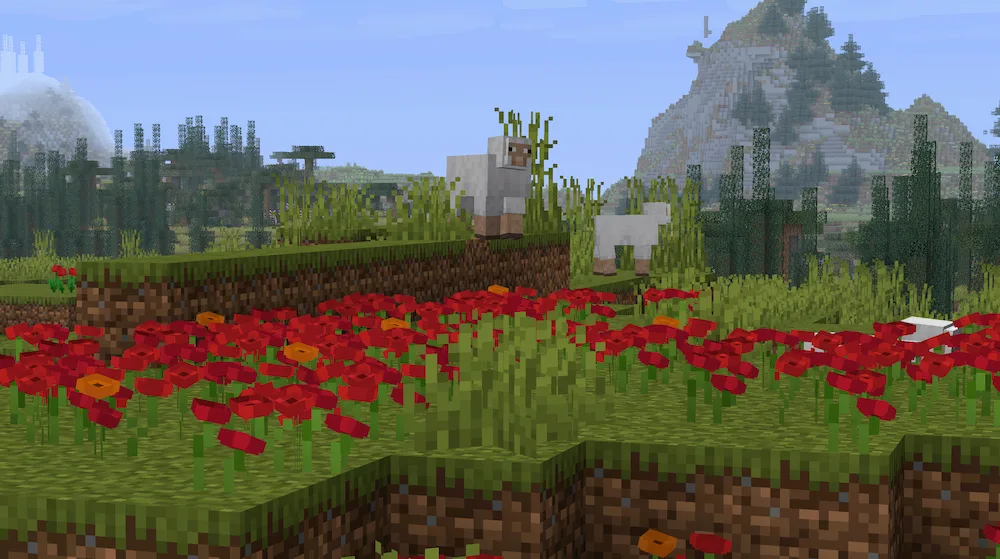 flores rojas