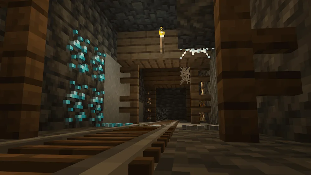 mineral de diamante