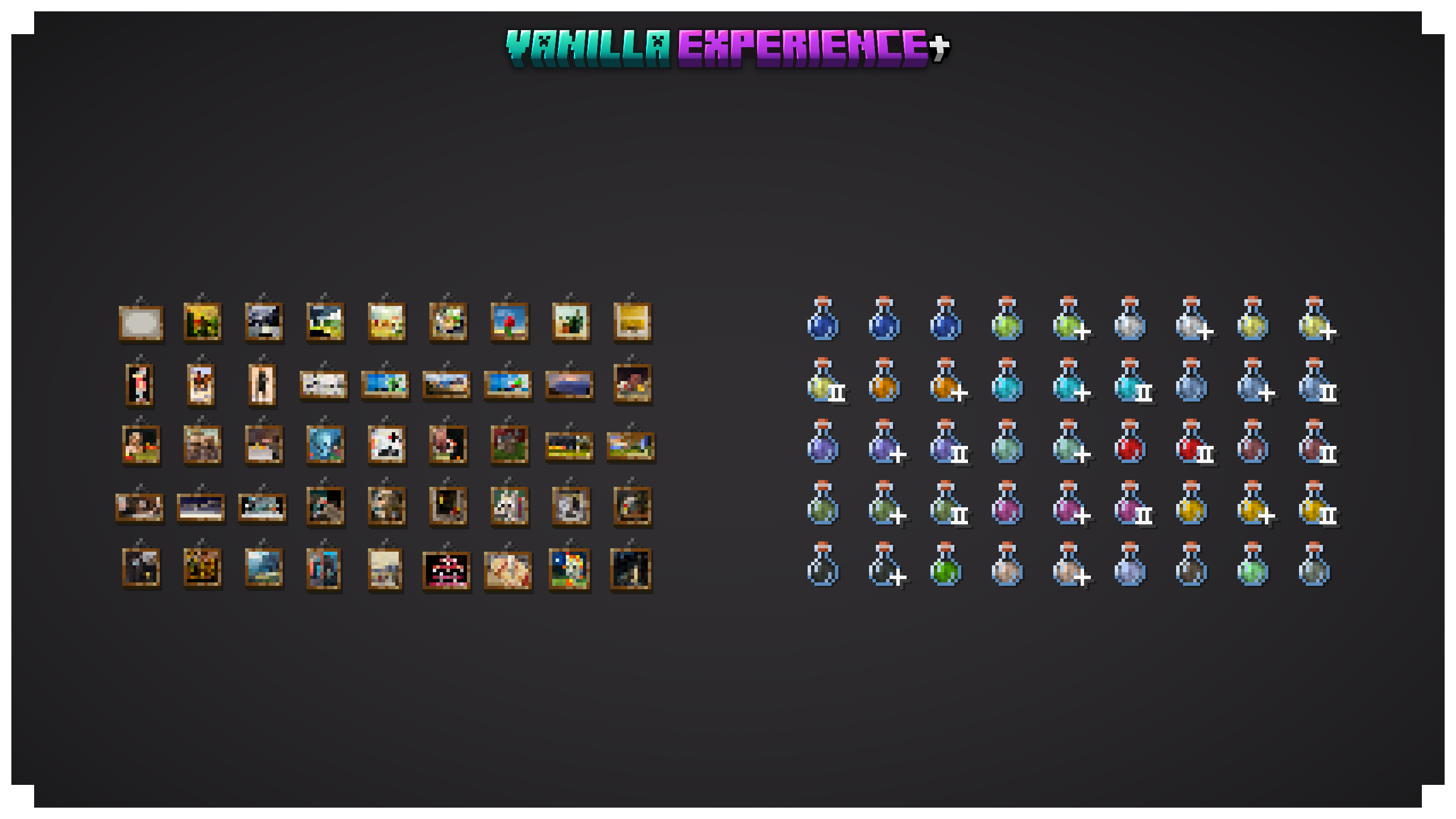 Visual Potions (1.21.5+) & Visual Paintings