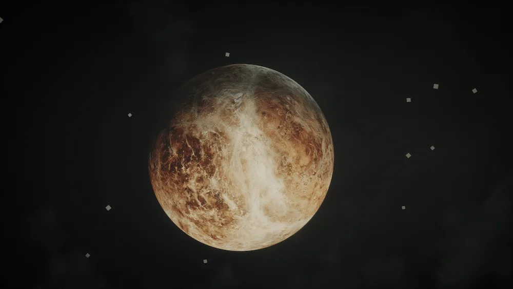 venus (luna menguante)
