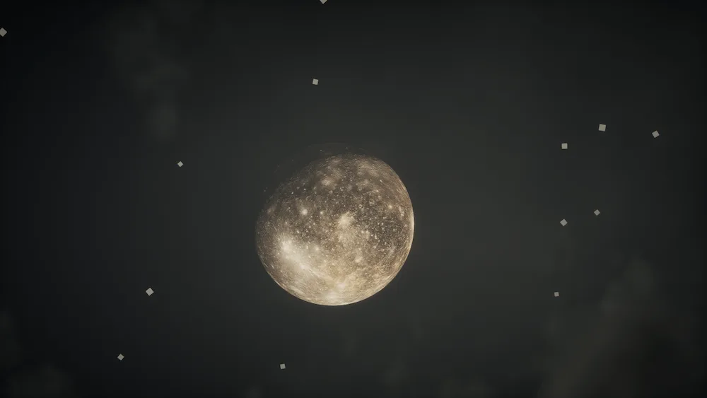 Mercurio (Luna convexa deficiente)
